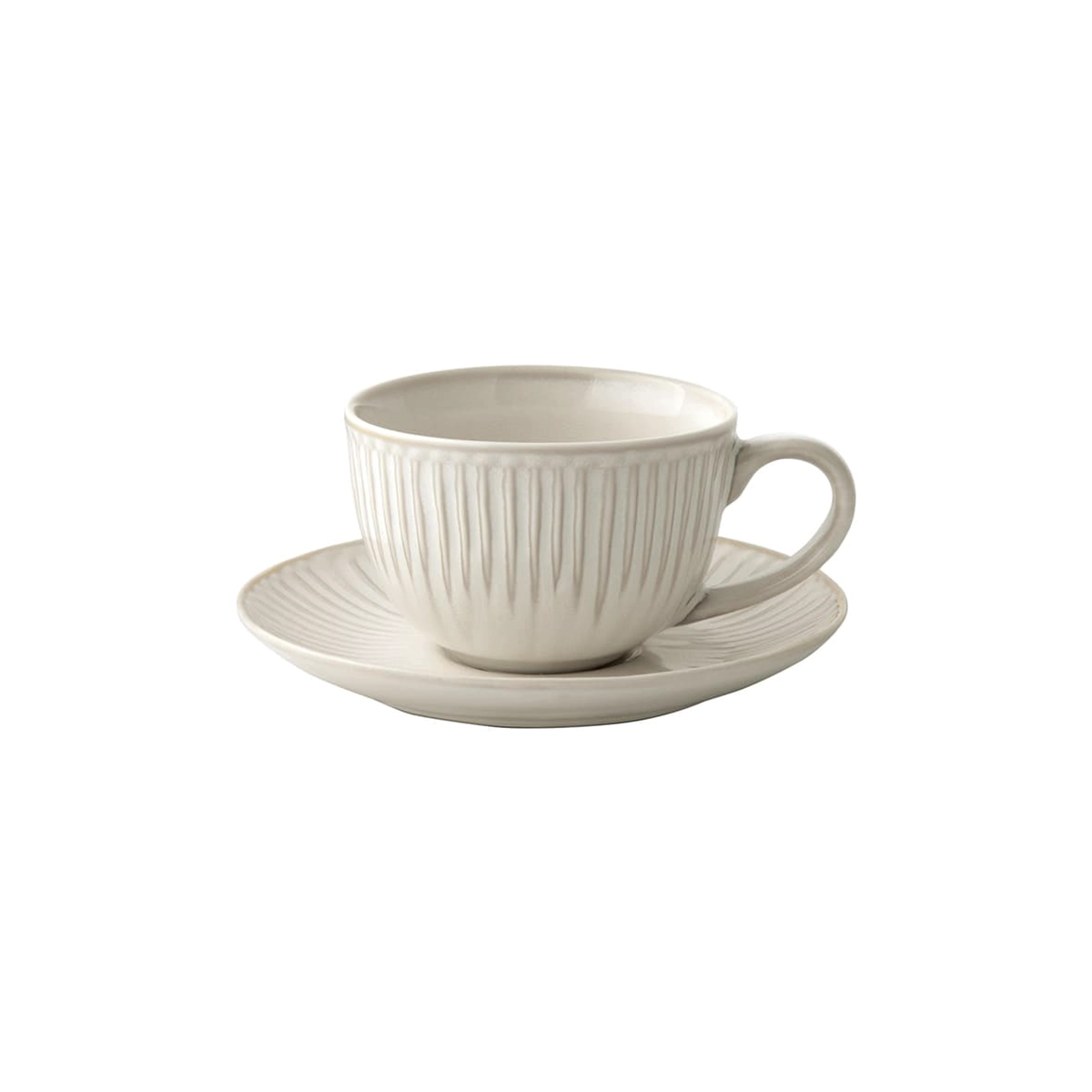 Ceaşcă 250 ml. şi farfurioară din porțelan superior - www.organictea.ro